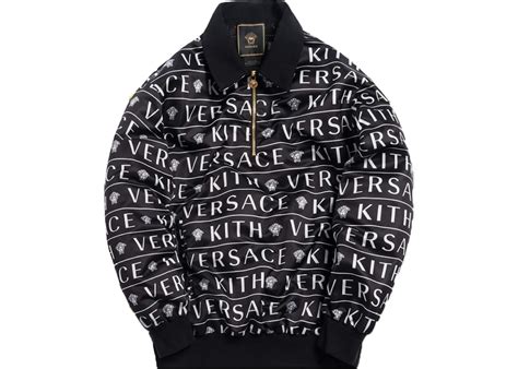 kith versace prices|versace quarter zip pullover.